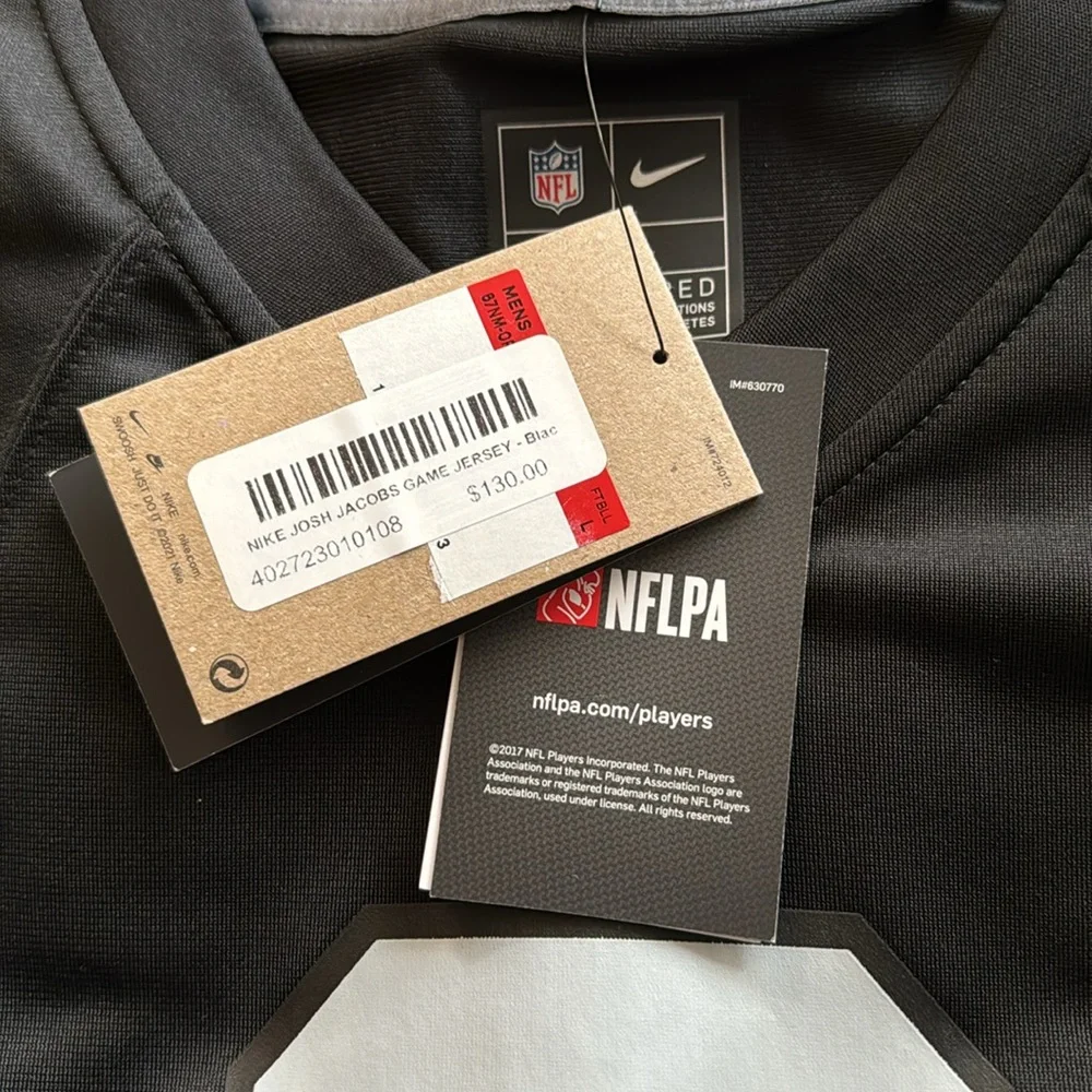 Nike Raiders Josh Jacobs Jersey - Picture 5 of 7